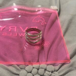 Size 9 stirling silver ring